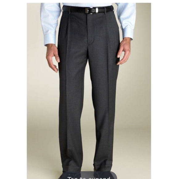 Zanella Pants Black Zanella Mens Pleated Pants Poshmark